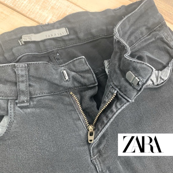 ZARA Distressed Skinny Jean Pants - Picture 4 of 9